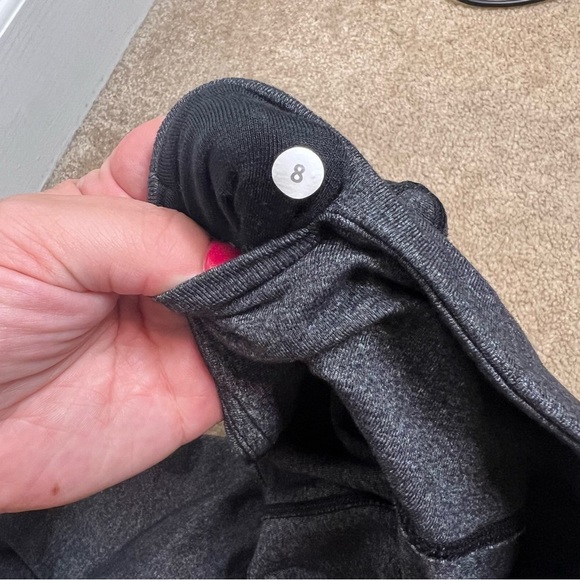 Lululemon Gray Cropped Leggings - Picture 8 of 8